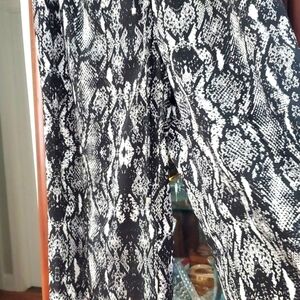 Calvin Klein Pants snakeskin print xs